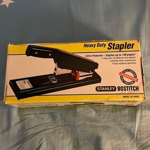 NIB, Stanley Bostitch heavy duty stapler